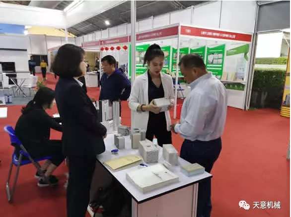 陽春三月，天意機械亮相2019年越南河內建材展